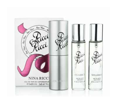 Парфюмерный набор Nina Ricci Ricci Ricci 3*20ml (жен)