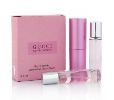 Парфюмерный набор Gucci eau De Parfum 2 3*20ml (жен)