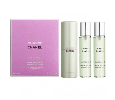 Парфюмерный набор Chanel Chance eau Fraiche 3*20 (жен)