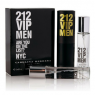 Парфюмерный набор Carolina Herrera 212 Vip 3*20ml (муж)