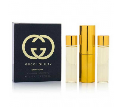 Парфюмерный набор Gucci Guilty 3*20ml (жен)