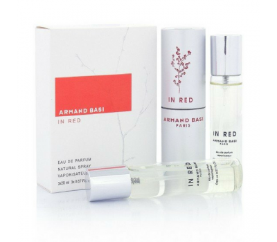 Парфюмерный набор Armand Basi In Red 3*20ml (жен)