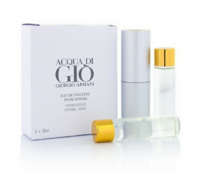 Парфюмерный набор Giorgio Armani Acqua Di Gio 3*20ml (муж)