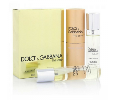 Парфюмерный набор Dolce & Gabbana The One 3*20ml (жен)