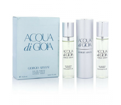 Парфюмерный набор Giorgio Armani Acqua Di Gioia 3*20ml (жен)
