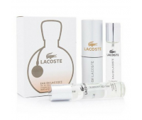 Парфюмерный набор Lacoste eau de Lacoste 3*20ml (жен)