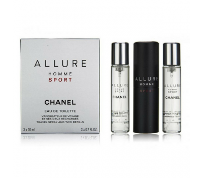 Парфюмерный набор Chanel Allure Homme Sport 3*20ml (муж)