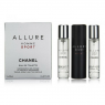 Парфюмерный набор Chanel Allure Homme Sport 3*20ml (муж)