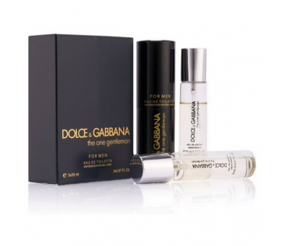 Парфюмерный набор Dolce & Gabbana The One Gentleman 3*20ml (муж)