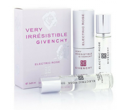 Парфюмерный набор Givenchy Very Irresistible Electric Rose 3*20ml (жен)