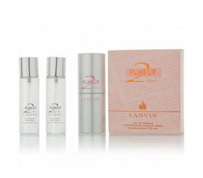 Парфюмерный набор Lanvin Rumeur 2 Rose 3*20ml (жен)